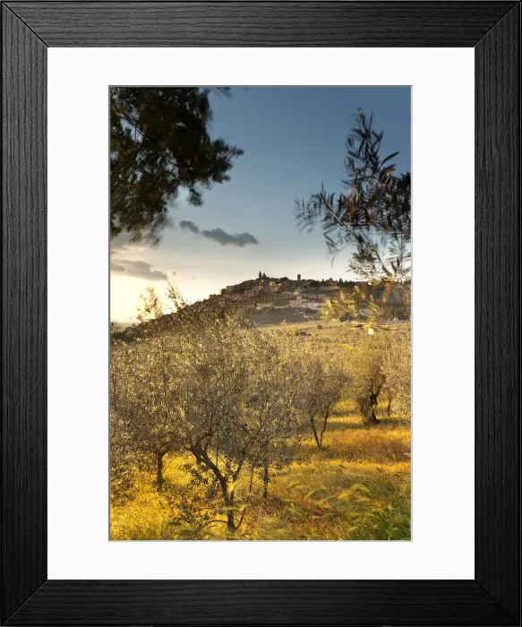 Framed Print : Italy, Umbria, Perugia district, Tervi Framed Print : Italy, Umbria, Perugia district, Tervi