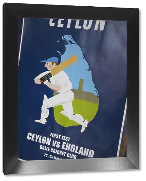 Poster of Sri Lanka v England test match, Galle, Southern Province, Sri Lanka