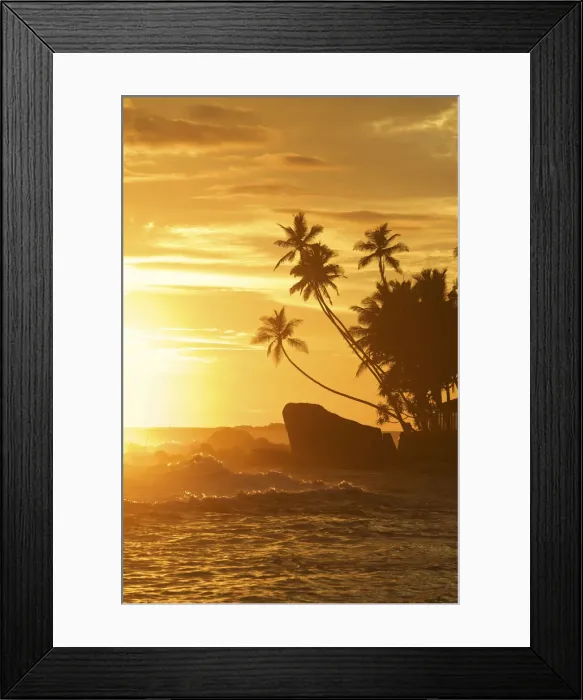 Framed Print : Unawatuna Beach, Sri Lanka Framed Print : Unawatuna Beach, Sri Lanka