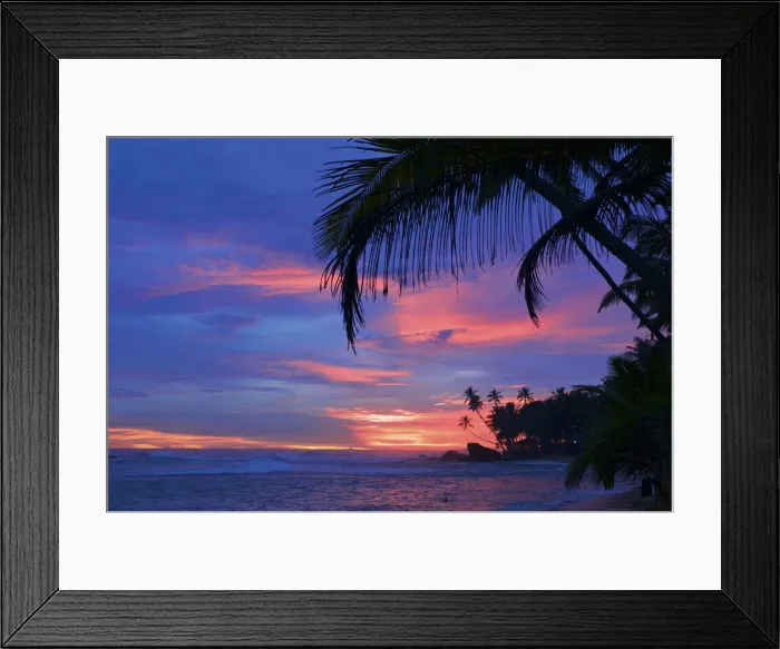 Framed Print : Unawatuna Beach, Sri Lanka Framed Print : Unawatuna Beach, Sri Lanka