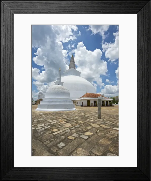 Framed Print : Dagoba, Anuradhapura, Sri Lanka