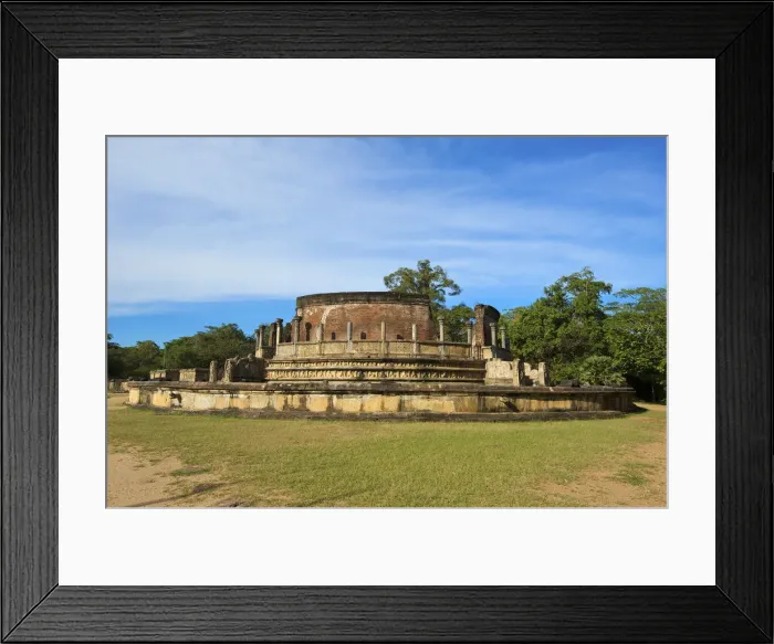 Framed Print : Vatadage, Quadrangle, Polonnaruwa (UNESCO World Heritage Site), North Central Province Framed Print : Vatadage, Quadrangle, Polonnaruwa (UNESCO World Heritage Site), North Central Province