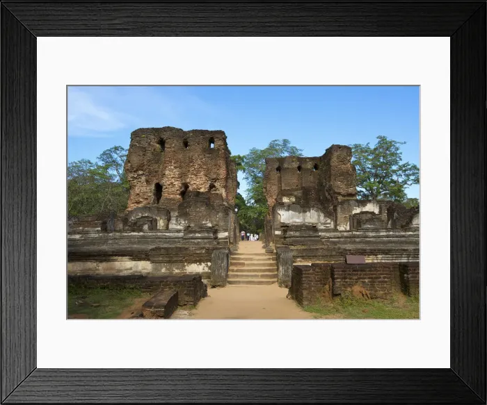 Framed Print : The ruins of the 12th century palace of King Parakramabahu at Polonnaruwa, Sri Lanka Framed Print : The ruins of the 12th century palace of King Parakramabahu at Polonnaruwa, Sri Lanka