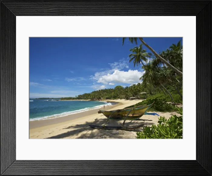 Framed Print : Beach, Tangalle, Sri Lanka Framed Print : Beach, Tangalle, Sri Lanka