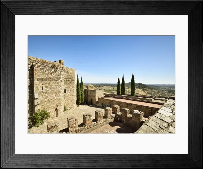 Framed Print : The medieval castle of Albuquerque (Luna Castle) dating back to the 13th century Framed Print : The medieval castle of Albuquerque (Luna Castle) dating back to the 13th century