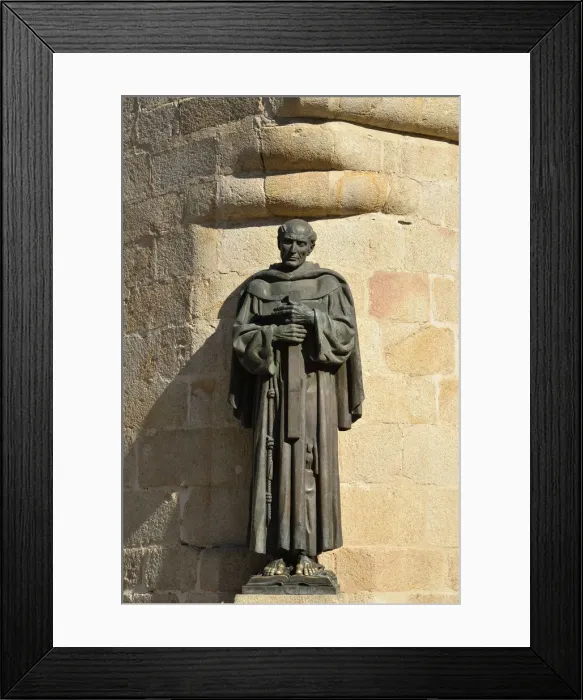 Framed Print : San Pedro de Alcantara. A Unesco World Heritage Site. Caceres, Spain