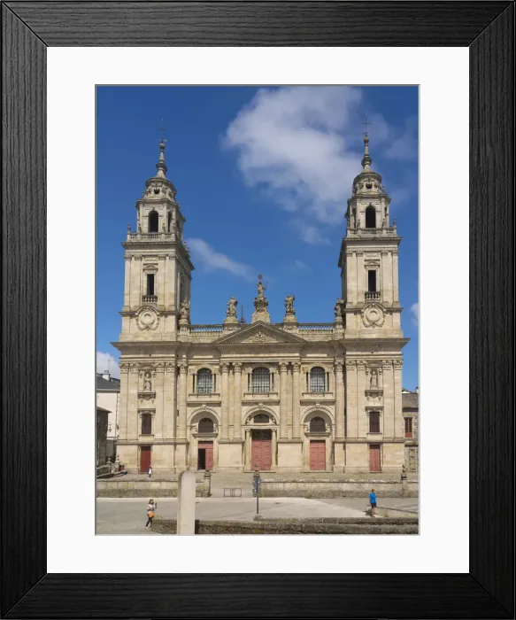 Framed Print : Spain, Galicia, Lugo, Cathedral Framed Print : Spain, Galicia, Lugo, Cathedral