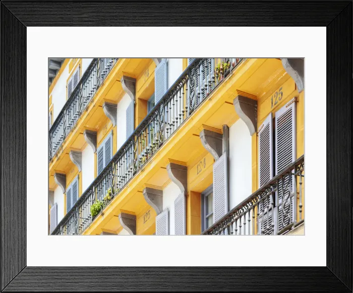 Framed Print : Spain, Basque Country, San Sebastian (Donostia), Plaza de la Constitucion, close up Framed Print : Spain, Basque Country, San Sebastian (Donostia), Plaza de la Constitucion, close up