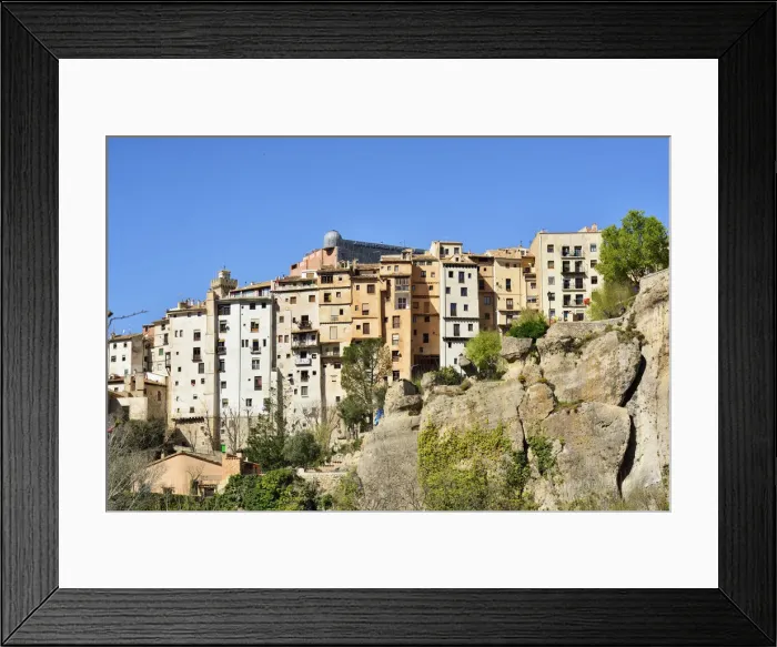 Framed Print : The walled town of Cuenca, a Unesco World Heritage Site. Castilla la Mancha, Spain Framed Print : The walled town of Cuenca, a Unesco World Heritage Site. Castilla la Mancha, Spain