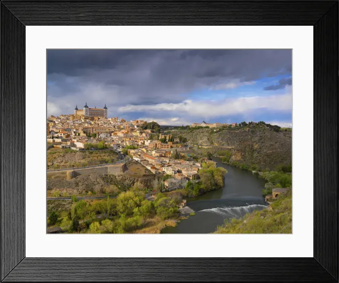 Framed Print : Spain, Castile La Mancha, Toledo, Overview of city, UNESCO World heritage site Framed Print : Spain, Castile La Mancha, Toledo, Overview of city, UNESCO World heritage site