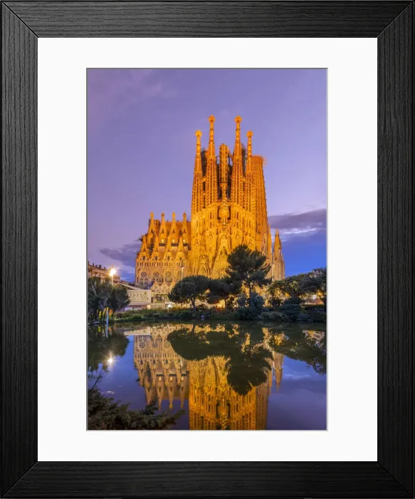 Framed Print : Nativity facade, Sagrada Familia basilica church, Barcelona, Catalonia, Spain Framed Print : Nativity facade, Sagrada Familia basilica church, Barcelona, Catalonia, Spain