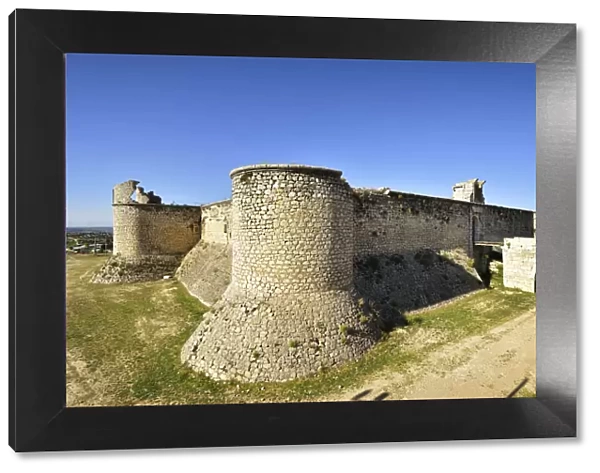 The medieval castle of Chinchon. Castilla La Mancha, Spain