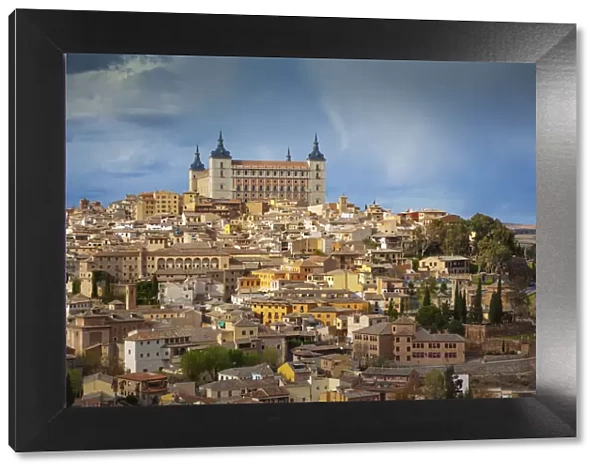 Spain, Castile La Mancha, Toledo, Overview of city, UNESCO World heritage site