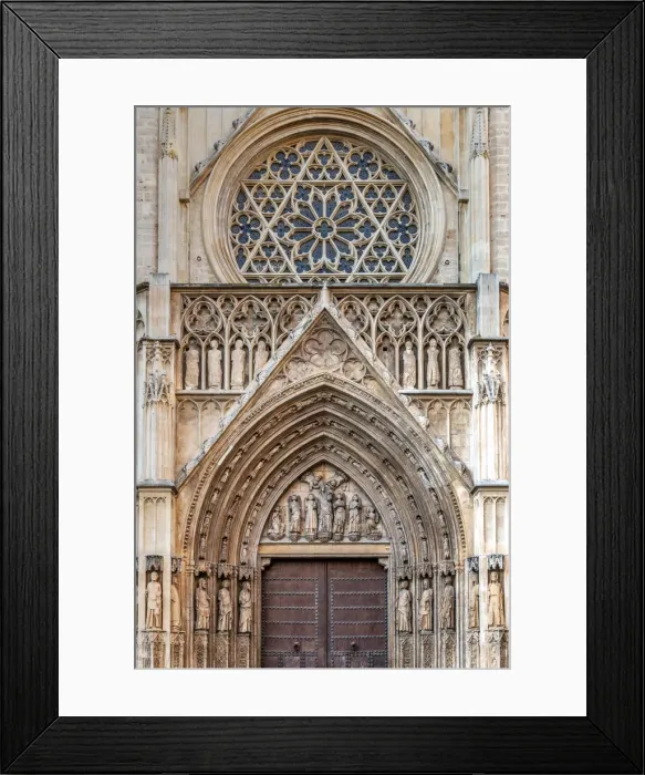 Framed Print : Cathedral, Valencia, Comunidad Valenciana, Spain Framed Print : Cathedral, Valencia, Comunidad Valenciana, Spain