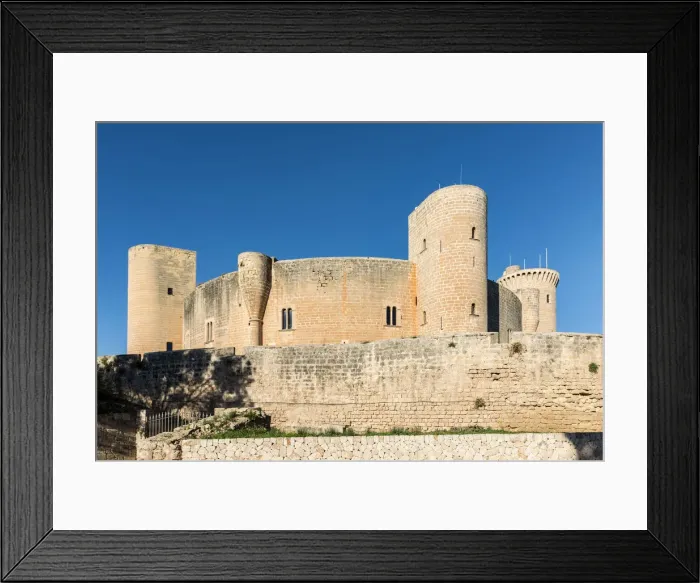 Framed Print : Bellver Castle or Castell de Bellver, Palma, Majorca, Balearic Islands, Spain Framed Print : Bellver Castle or Castell de Bellver, Palma, Majorca, Balearic Islands, Spain