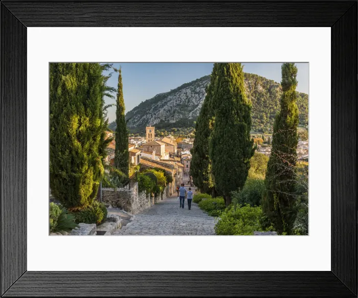 Framed Print : Calvari Steps, Pollenca, Majorca, Balearic Islands, Spain Framed Print : Calvari Steps, Pollenca, Majorca, Balearic Islands, Spain