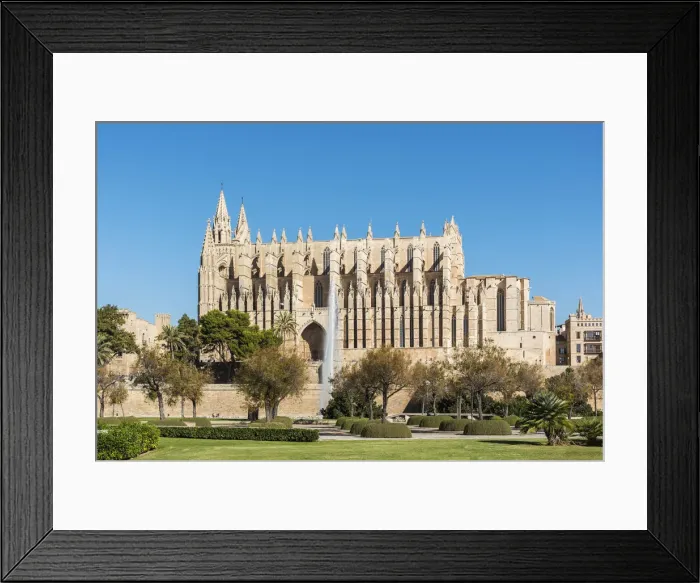 Framed Print : The Cathedral of Santa Maria of Palma or Catedral de Santa Maria de Palma de Mallorca Framed Print : The Cathedral of Santa Maria of Palma or Catedral de Santa Maria de Palma de Mallorca