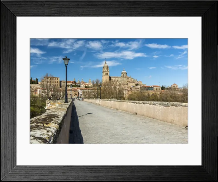 Framed Print : City skyline with the Cathedral, Salamanca, Castile and Leon, Spain Framed Print : City skyline with the Cathedral, Salamanca, Castile and Leon, Spain