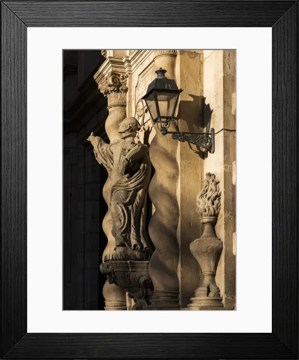 Framed Print : Statue of San Francisco de Borja, Iglesia de Belen church, Barcelona, Catalonia, Spain Framed Print : Statue of San Francisco de Borja, Iglesia de Belen church, Barcelona, Catalonia, Spain