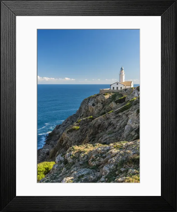 Framed Print : Cala Ratjada lighthouse, Capdepera, Majorca, Balearic Islands, Spain Framed Print : Cala Ratjada lighthouse, Capdepera, Majorca, Balearic Islands, Spain