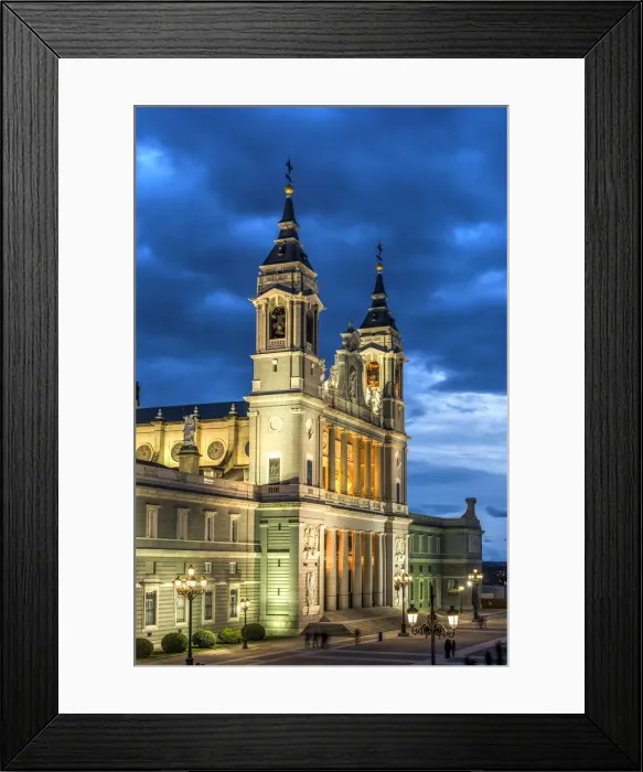 Framed Print : Almudena Cathedral, Madrid, Community of Madrid, Spain Framed Print : Almudena Cathedral, Madrid, Community of Madrid, Spain