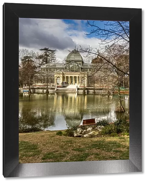 Palacio de Cristal (Crystal Palace), Buen Retiro Park, Madrid, Community of Madrid, Spain