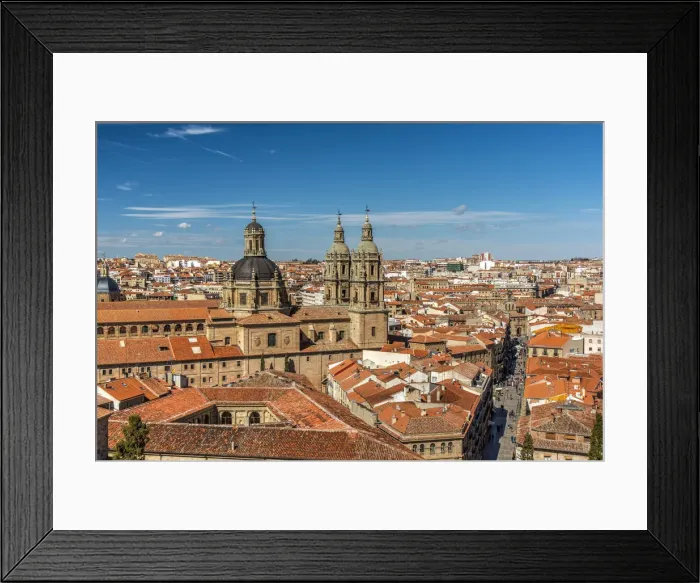 Framed Print : City skyline with La Clerecia church, Salamanca, Castile and Leon, Spain Framed Print : City skyline with La Clerecia church, Salamanca, Castile and Leon, Spain