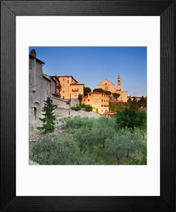 Framed Print : Italy, Umbria, Perugia district, Assisi, Basilica of Santa Chiara Framed Print : Italy, Umbria, Perugia district, Assisi, Basilica of Santa Chiara