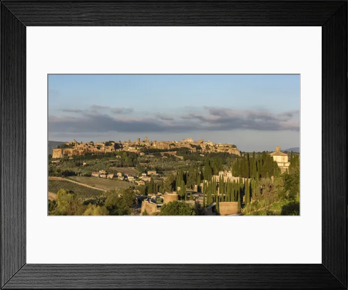 Framed Print : Europe, Italy, Orvieto. View of the town Framed Print : Europe, Italy, Orvieto. View of the town