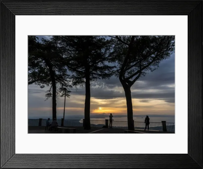 Framed Print : europe, italy, Lazio. Sunset at the Bolsena Lake seen from Montefiascone Framed Print : europe, italy, Lazio. Sunset at the Bolsena Lake seen from Montefiascone