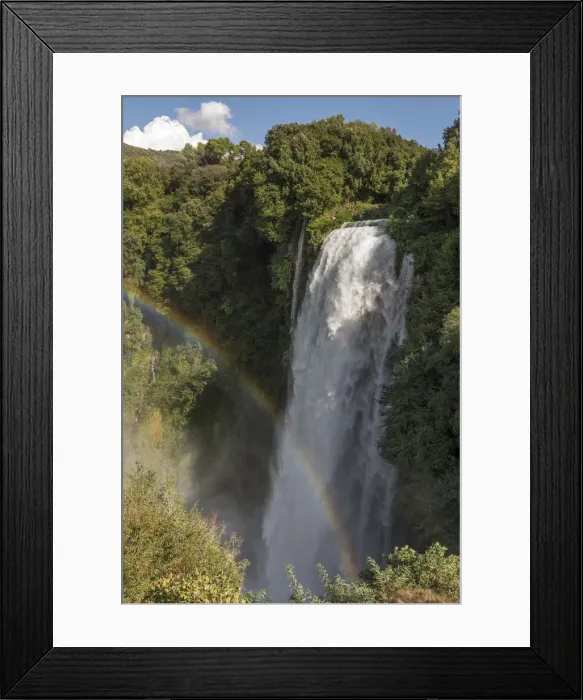 Framed Print : europe, Italy, Umbria. The cascate delle Marmore near to Terni Framed Print : europe, Italy, Umbria. The cascate delle Marmore near to Terni