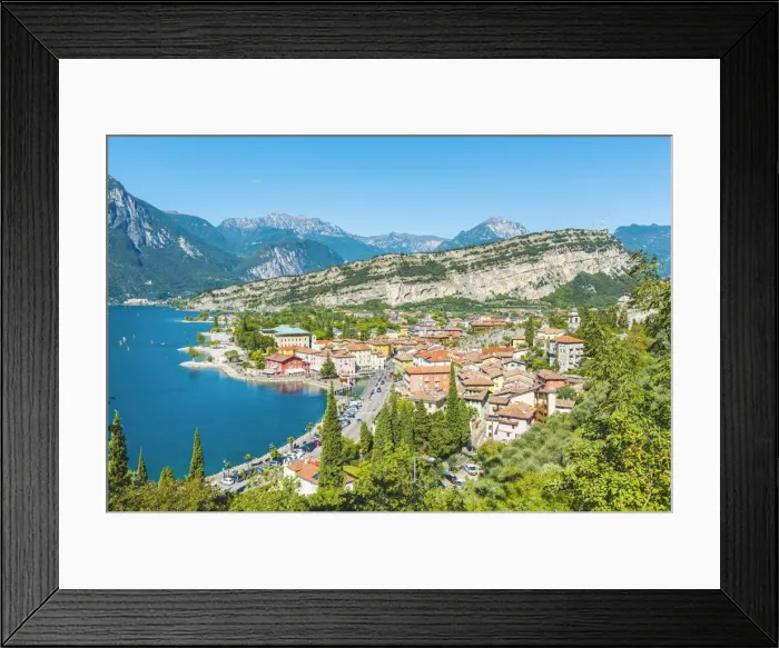 Framed Print : Torbole, lake Garda, Trento province, Trentino-alto Adige, Italy Framed Print : Torbole, lake Garda, Trento province, Trentino-alto Adige, Italy