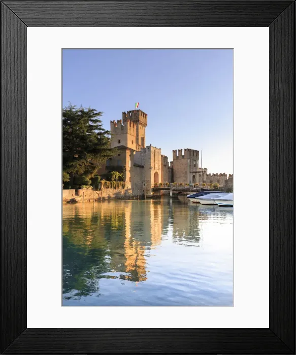 Framed Print : Italy. Lombardy. Brescia district. Lake Garda Framed Print : Italy. Lombardy. Brescia district. Lake Garda