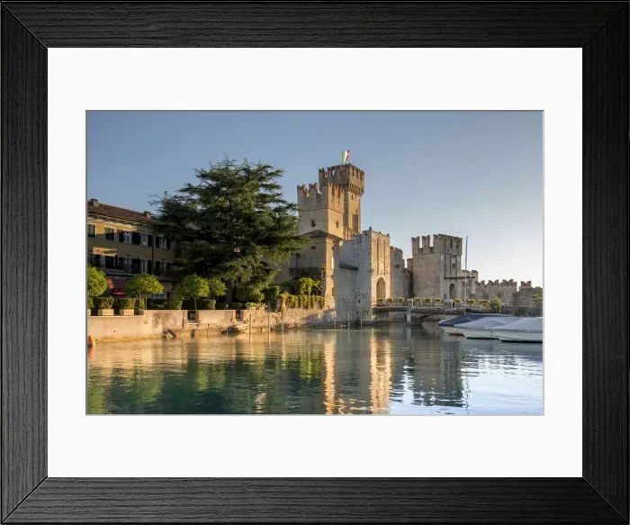 Framed Print : Italy. Lombardy. Brescia district. Lake Garda Framed Print : Italy. Lombardy. Brescia district. Lake Garda