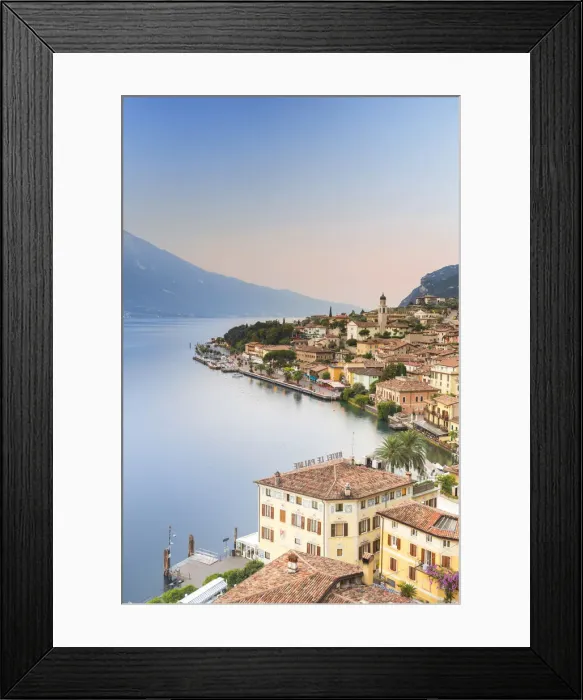 Framed Print : Italy. Lombardy. Brescia district. Lake Garda. Limone sul Garda Framed Print : Italy. Lombardy. Brescia district. Lake Garda. Limone sul Garda