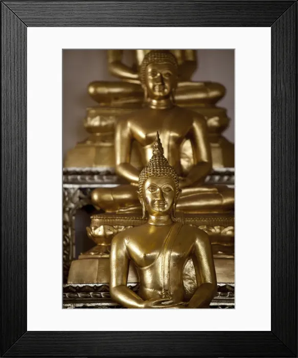 Framed Print : Inside a buddhist temple in Bangkok Thailand Framed Print : Inside a buddhist temple in Bangkok Thailand