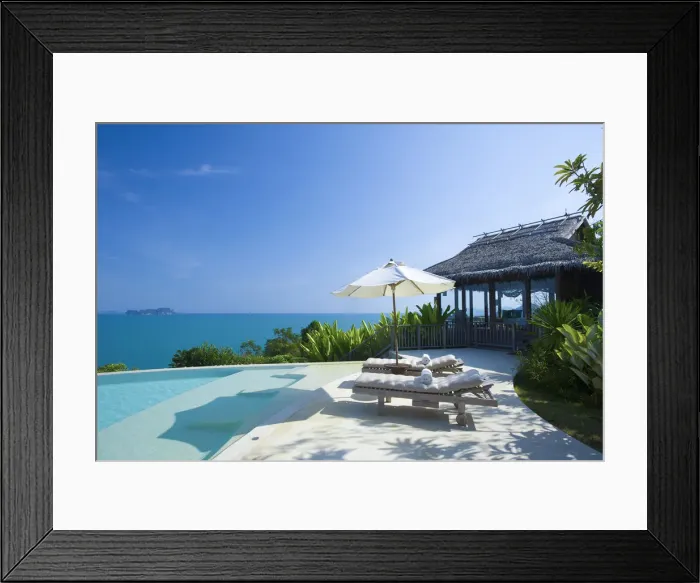 Framed Print : Evason Six Senes Hideaway, Luxury Hotel on Yao Noi Island, Phuket, Thailand Framed Print : Evason Six Senes Hideaway, Luxury Hotel on Yao Noi Island, Phuket, Thailand