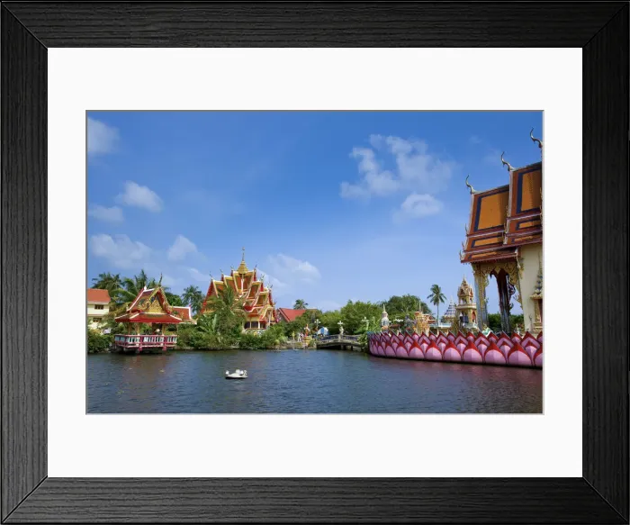 Framed Print : Temple in Bo Phut, Ko Samui, Thailand Framed Print : Temple in Bo Phut, Ko Samui, Thailand