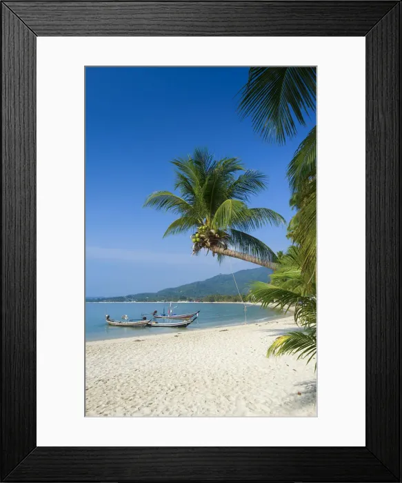 Framed Print : Lamai Beach, Ko Samui Island, Thailand