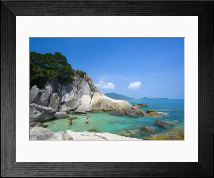Framed Print : Coral Cove, Ko Samui Island, Thailand Framed Print : Coral Cove, Ko Samui Island, Thailand