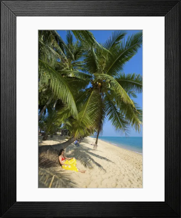 Framed Print : Mae Nam Beach, Ko Samui Island, Thailand
