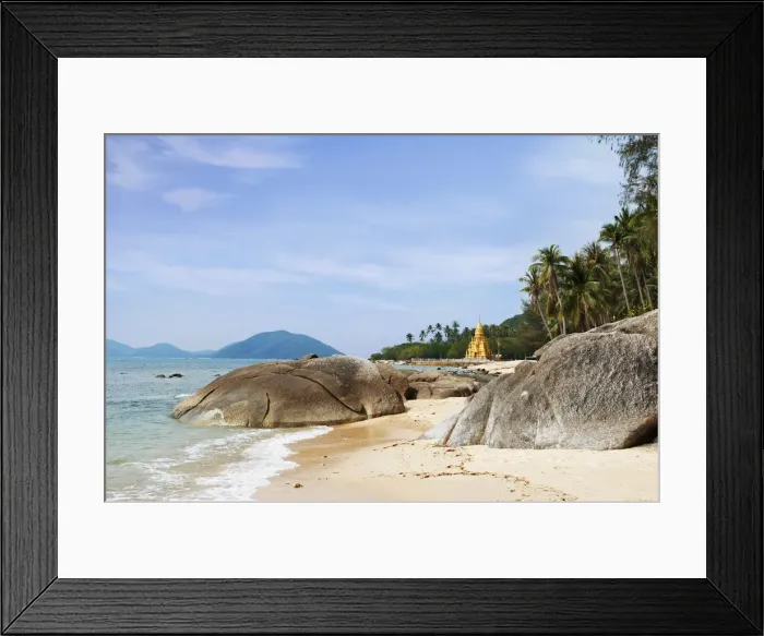 Framed Print : Laem Sor Pagode, Ko Samui, Thailand Framed Print : Laem Sor Pagode, Ko Samui, Thailand