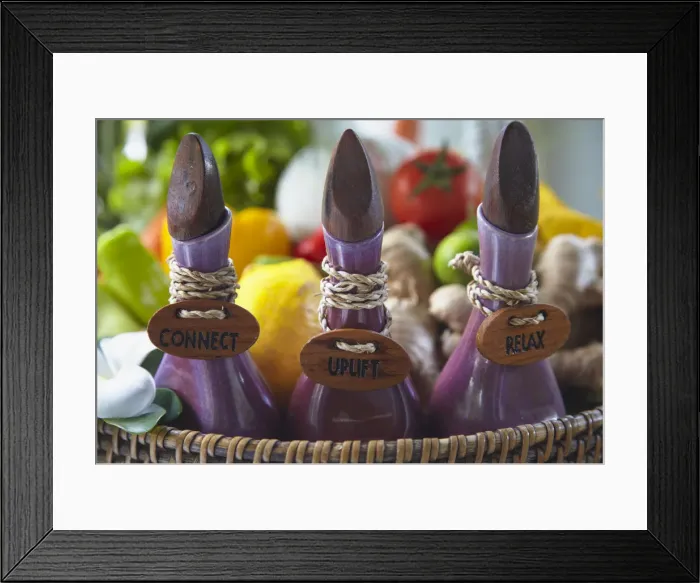 Framed Print : Massage oils at Mentari Beach Resort and Spa, Ko Samui, Thailand (PR) Framed Print : Massage oils at Mentari Beach Resort and Spa, Ko Samui, Thailand (PR)
