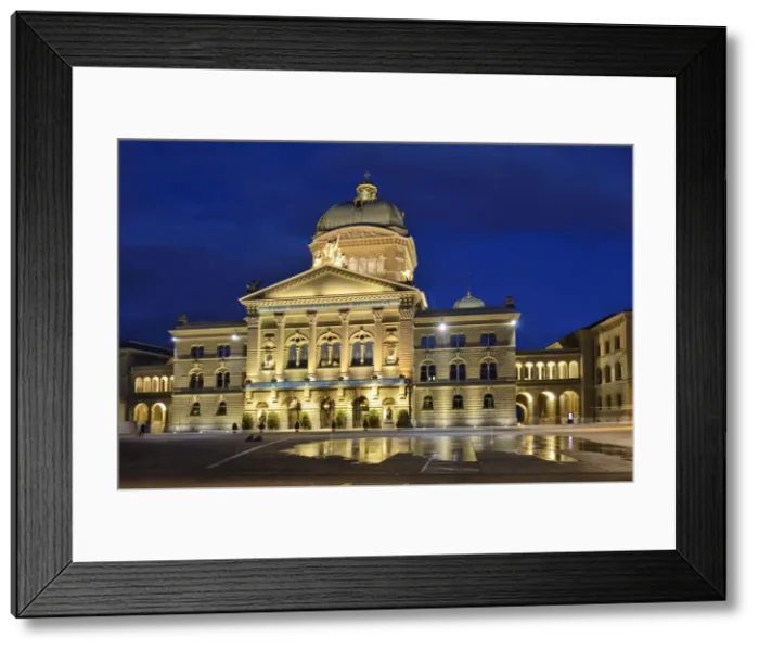 Framed Print : Swiss Parliament, Bundeshaus, Bern, Switzerland, Europe Framed Print : Swiss Parliament, Bundeshaus, Bern, Switzerland, Europe