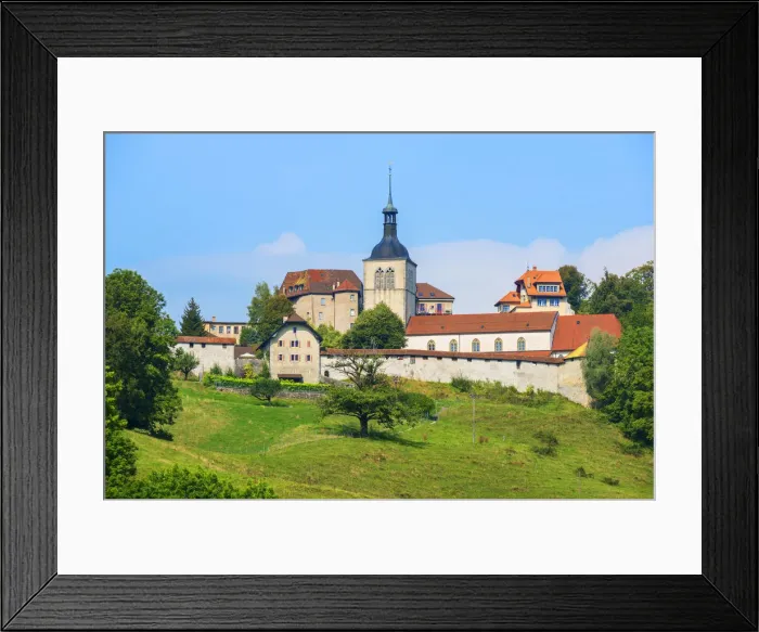 Framed Print : Greyerz castle, Fribourg, Switzerland Framed Print : Greyerz castle, Fribourg, Switzerland