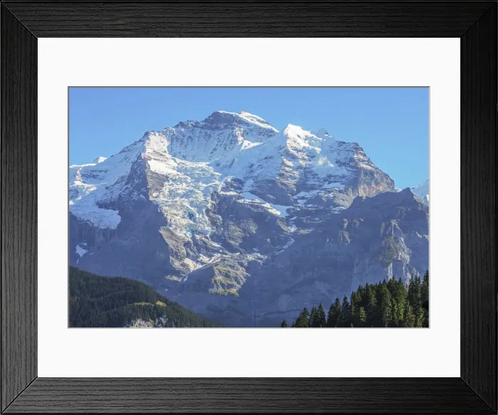 Framed Print : Jungfrau North face, Berner Oberland, Switzerland Framed Print : Jungfrau North face, Berner Oberland, Switzerland