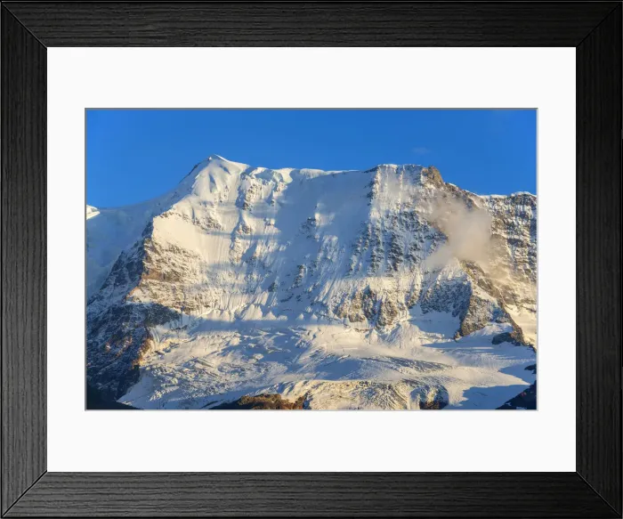 Framed Print : Ebnefluh North face from MAorren, Berner Oberland, Switzerland Framed Print : Ebnefluh North face from MAorren, Berner Oberland, Switzerland