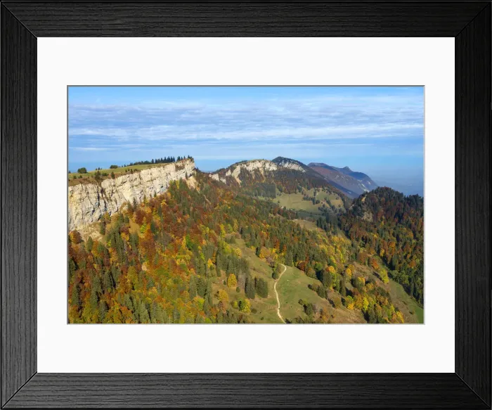 Framed Print : View from mountain Grenchen, Grenchen, Solothurn, Switzerland Framed Print : View from mountain Grenchen, Grenchen, Solothurn, Switzerland