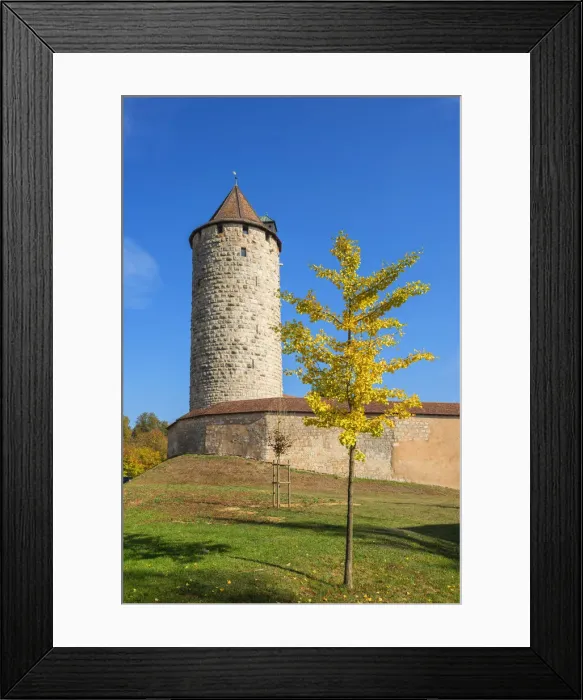 Framed Print : Porrentruy castle, Jura, Switzerland Framed Print : Porrentruy castle, Jura, Switzerland