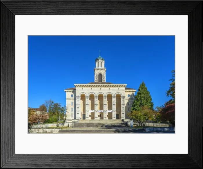 Framed Print : Protestant city church, Solothurn, Switzerland Framed Print : Protestant city church, Solothurn, Switzerland